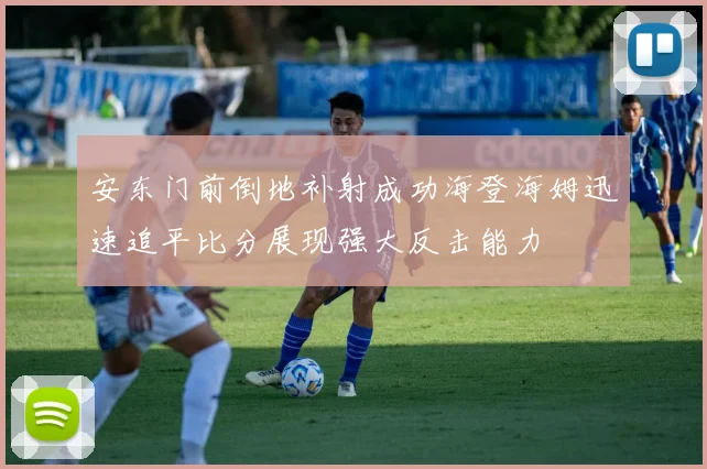 安东门前倒地补射成功海登海姆迅速追平比分展现强大反击能力